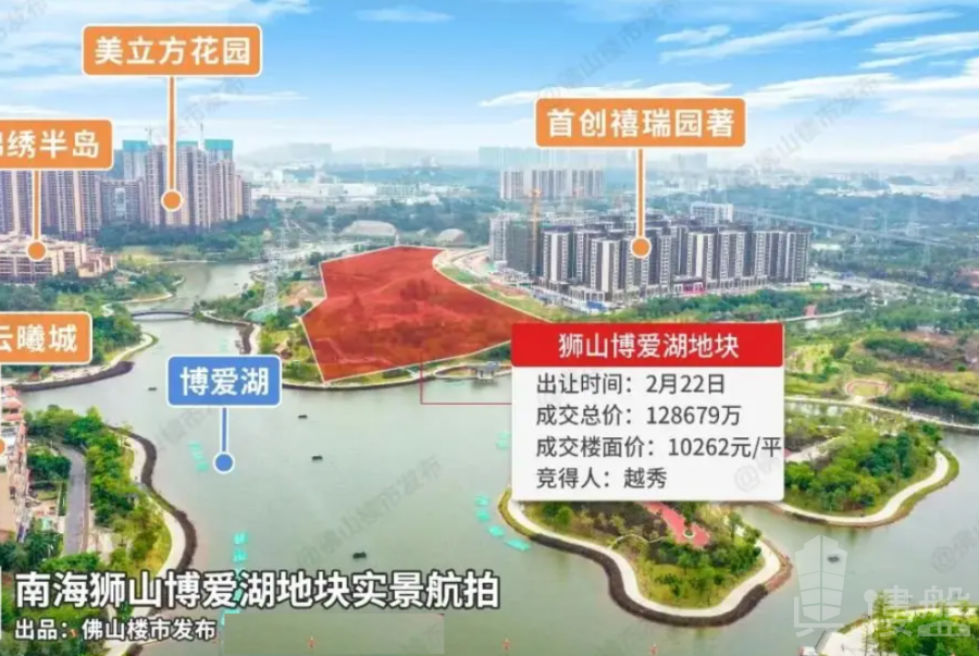 佛山越秀博愛湖，首期5萬(減)，香港銀行按揭，最新價單