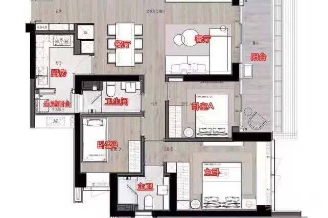 华侨城新天鹅堡-深圳|首期5万(减)|铁路沿线与香港一桥之隔核心地段 (实景航拍)