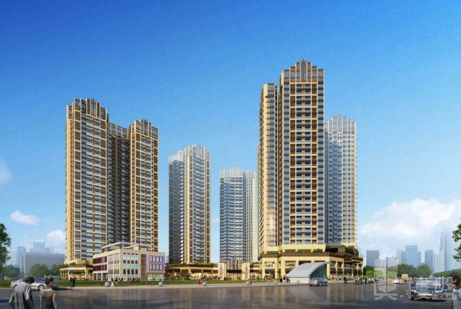 深圳地鐵口精裝大三房 富潤樂庭