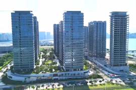 珠海世茂港珠澳口岸城，首期5萬(減)，港珠澳大橋關口上蓋物業，香港銀行按揭，最新價單，中港專車免費上門接載睇樓